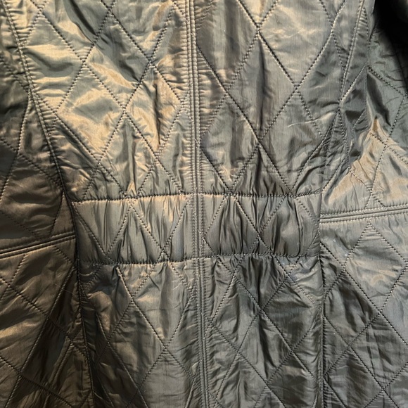 Army green Barbour quilted jacket - Picture 3 of 7